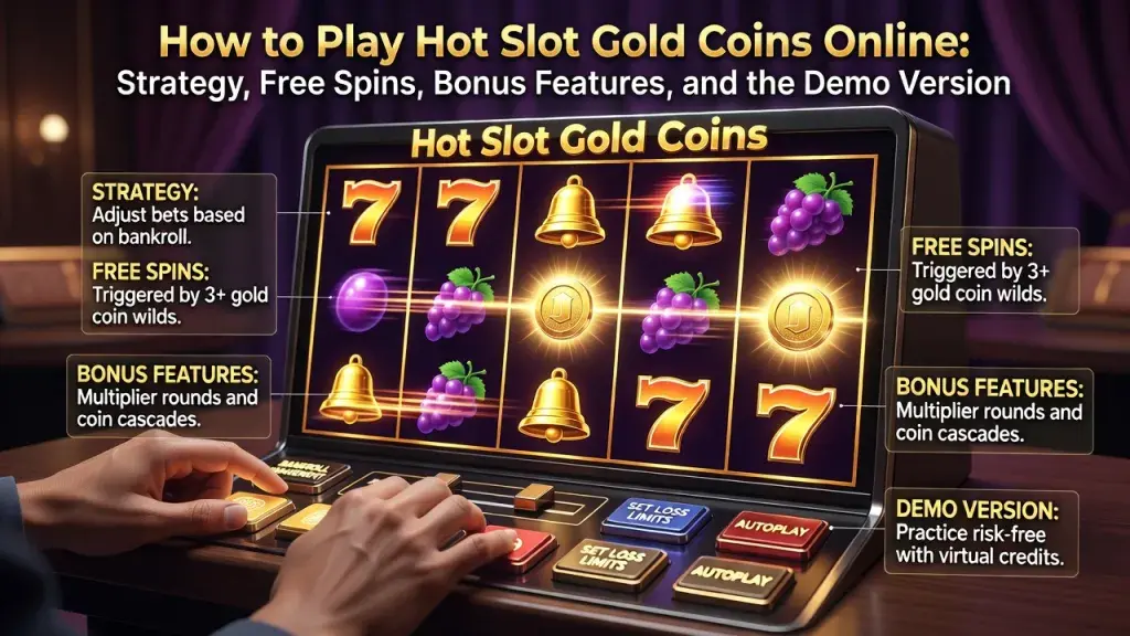 How to Play Hot Slot Gold Coins Online: Strategy, Free Spins, Bonus Features, and the Demo Version