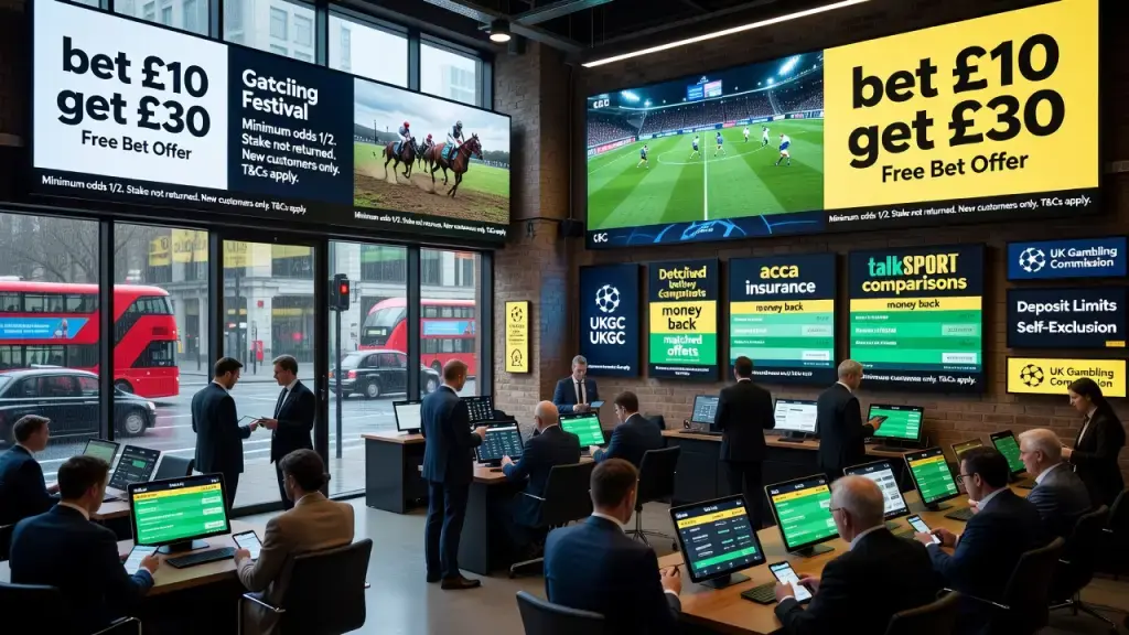 UK Bookmakers Compete for Bettors With Free Bet Offers