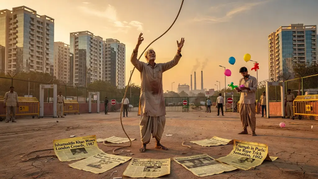 India's Street Magicians Fade as Public Spaces Close to Them